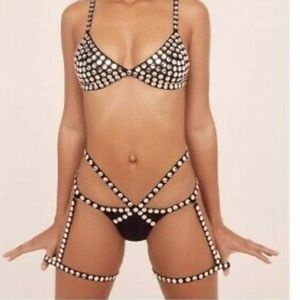 VS PINK LOVE & LEMONS  holiday 2019 collection thong and garters